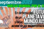 Más de 100 organizaciones instan a la ciudadanía a sumarse a la Huelga Mundial por el Clima