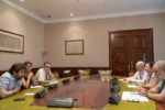 La Confederación Intersindical se reúne  con Unidas Podemos