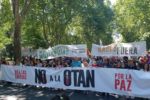 Crónica de la marcha contra la OTAN que congregó ayer a miles de personas en Madrid
