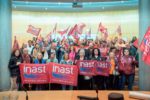 Se presenta INAST, Intersindical Asturiana, formada por SUATEA, Sindicatu Ferroviariu (SF de Asturies), Colectivo de Trabajadores (CT) y a Izquierda Sindical Asturiana (ISA).
