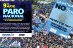 La Confederación Intersindical apoya el Paro Nacional del 9 de mayo en Argentina