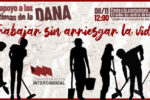 SOLIDARIDAD CON LAS PERSONAS AFECTADAS POR LA DANA. DEPURACIÓN DE RESPONSABILIDADES LEGALES.
