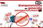 NO al blanqueamiento del genocidio. Ruptura de las relaciones UE-Israel ¡YA!
