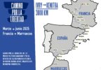 Apoyo a la marcha «camino por la libertad» por la liberación de los presos políticos saharauis.