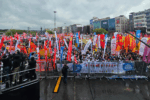 Solidaridad con el sindicalismo francés y turco tras la represión sufrida en durante la manifestación del primero de mayo