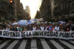 Apoyo a la movilización en defensa de la universidad pública en Argentina