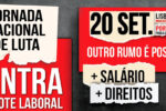 La Confederación Intersindical saluda a la CGTP-IN por la jornada de lucha contra el paquete laboral del 20-S