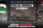 La Confederación Intersindical convoca huelga general de 24 horas para el 15 de octubre.