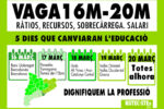 La Confederación Intersindical muestra su apoyo firme y sin matices a USTEC-STEs y al profesorado en huelga en Cataluña