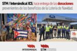 STM / Intersindical ICS, hace entrega de las donaciones provenientes de los beneficios de la Lotería de Navidad